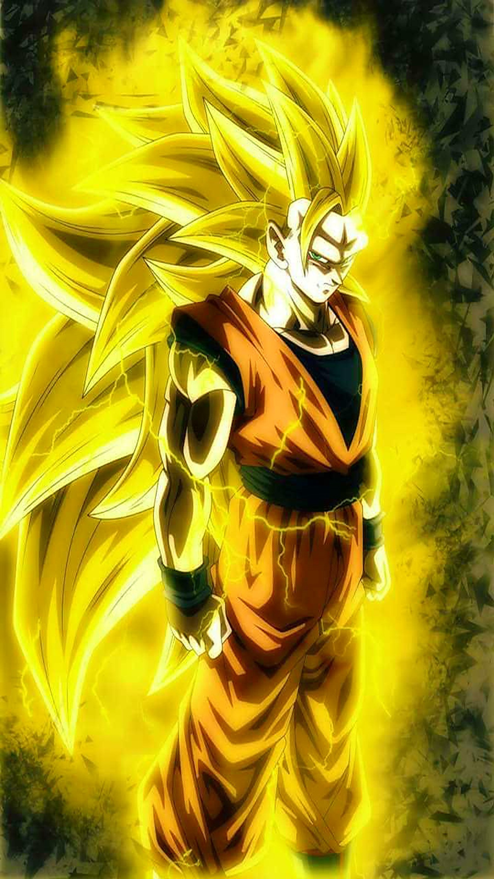 Lade dbz, goku, ssj 3 Hintergrund herunter