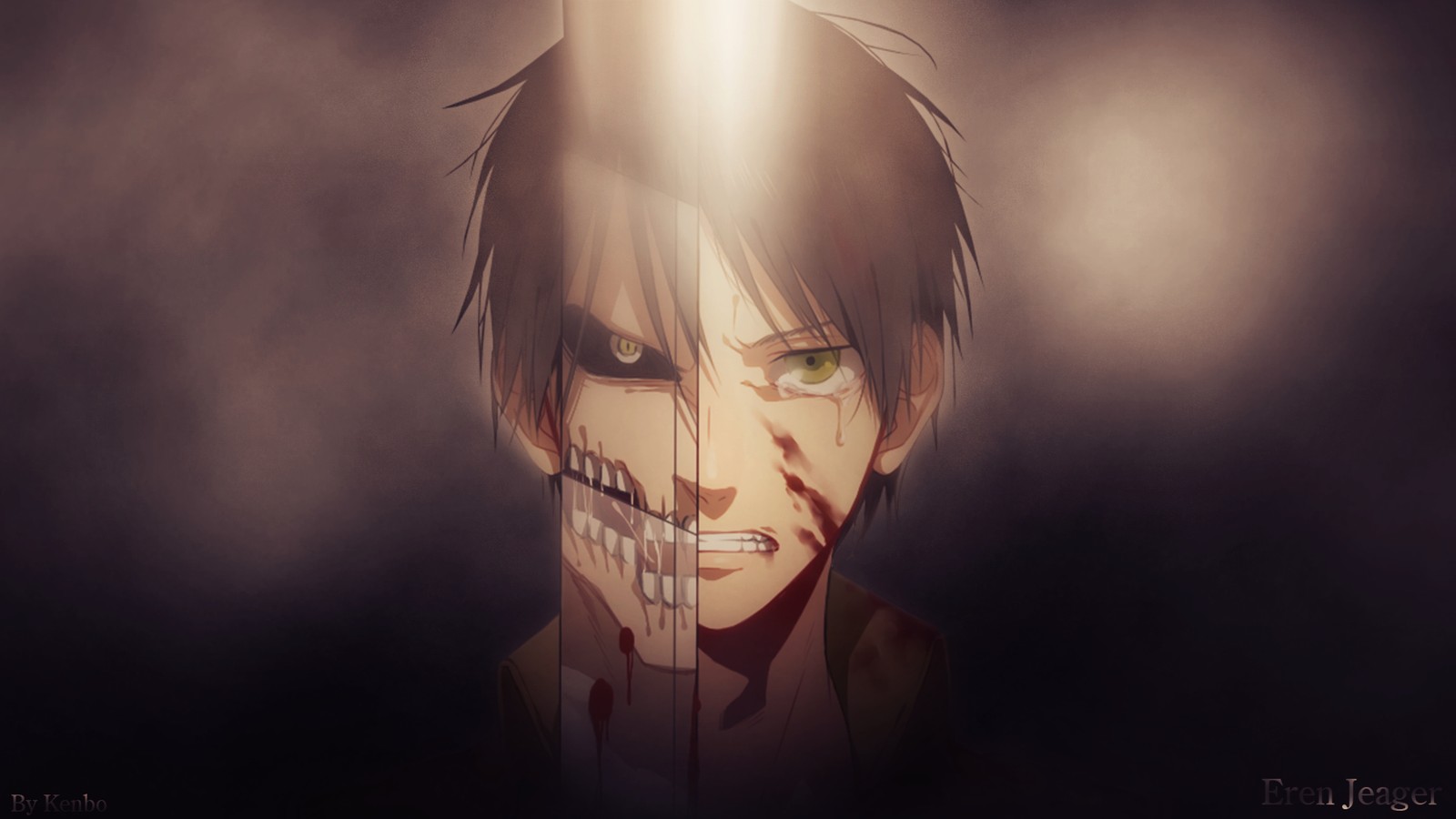 Anime, anime, anime boy, anime art, anime, anime, anime, anime boy, (attack on titan, eren jeager, shingeki no kyojin, titan)