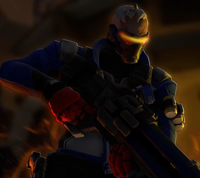 jeux, overwatch, soldier76