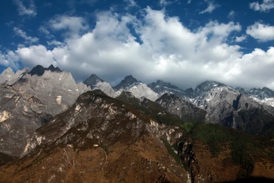 montagne, chaîne de montagnes, formes montagneuses, crête, massif