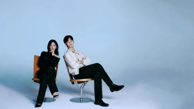 Reina de las lágrimas: Kim Jiwoon y Kim Soohyun en un dúo elegante