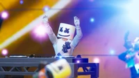 диджей, marshmello, fortnite battle royale, видеоигра