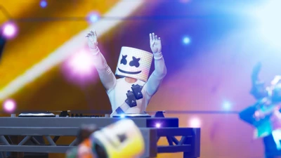 dj, marshmello, fortnite battle royale, jeu vidéo