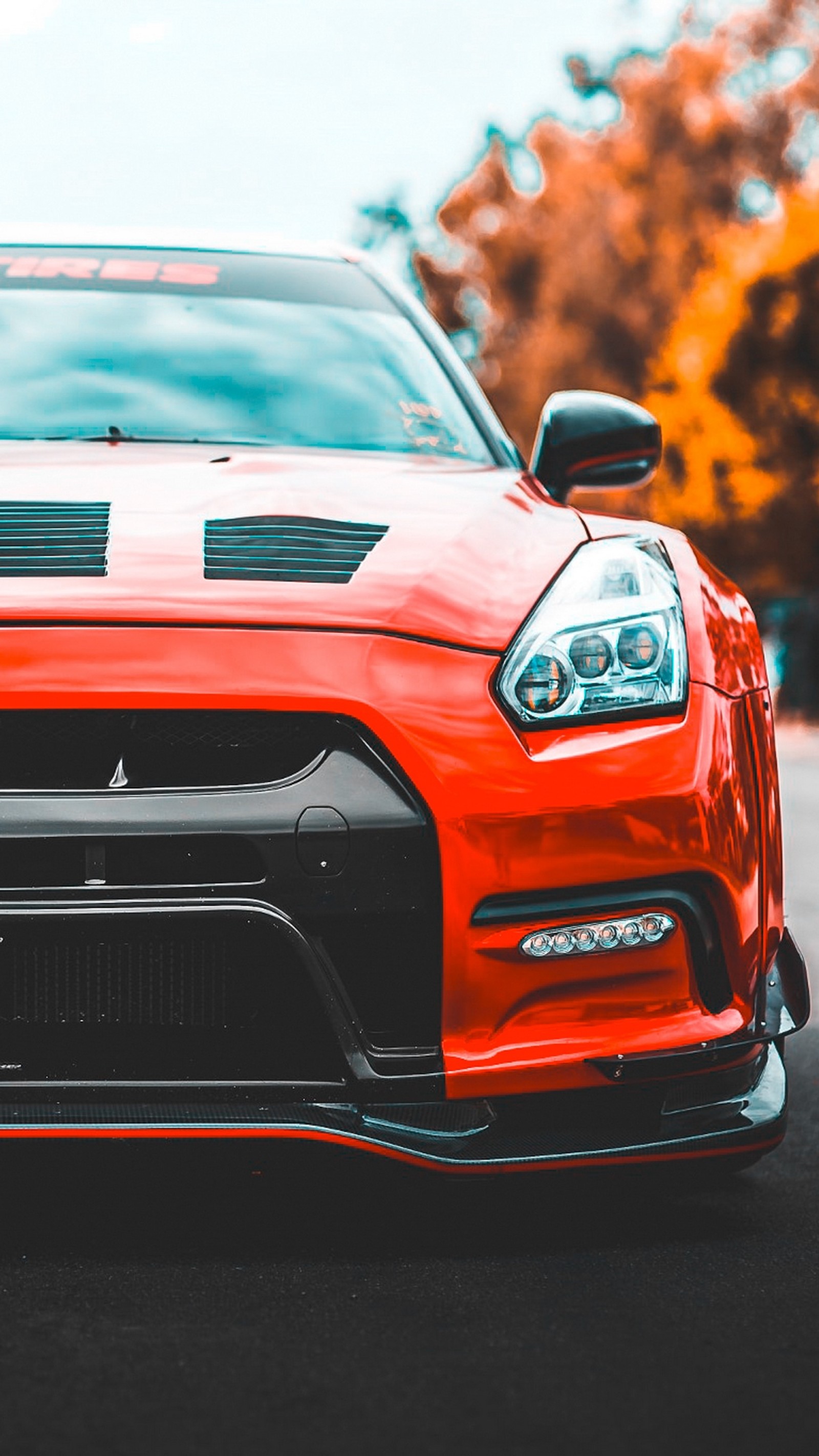 Lade nissan skyline gt r, sportwagen, autos, nissan gt r, autotuning Hintergrund herunter