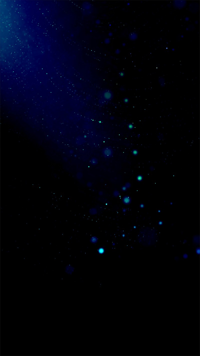 Un fondo negro con luces azules y blancas (abstracto, arte, paisaje)