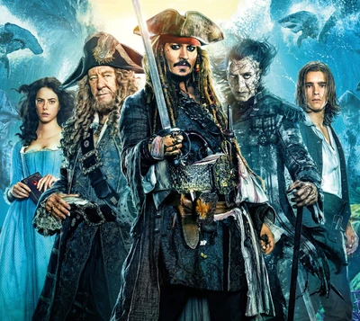 Piratas do Caribe: Personagens icônicos em uma aventura de espadachins