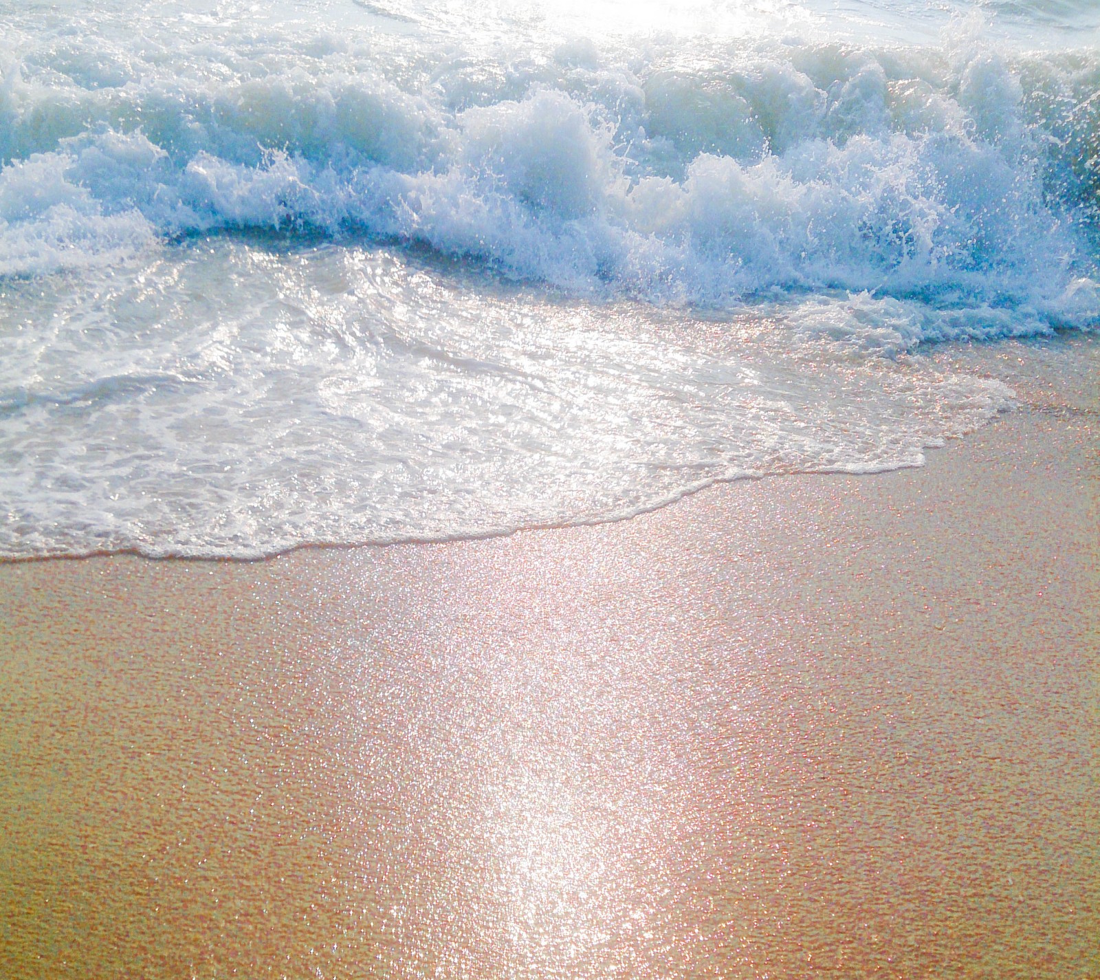 Surfistas caminhando pela praia com suas pranchas na água (natureza, mar)