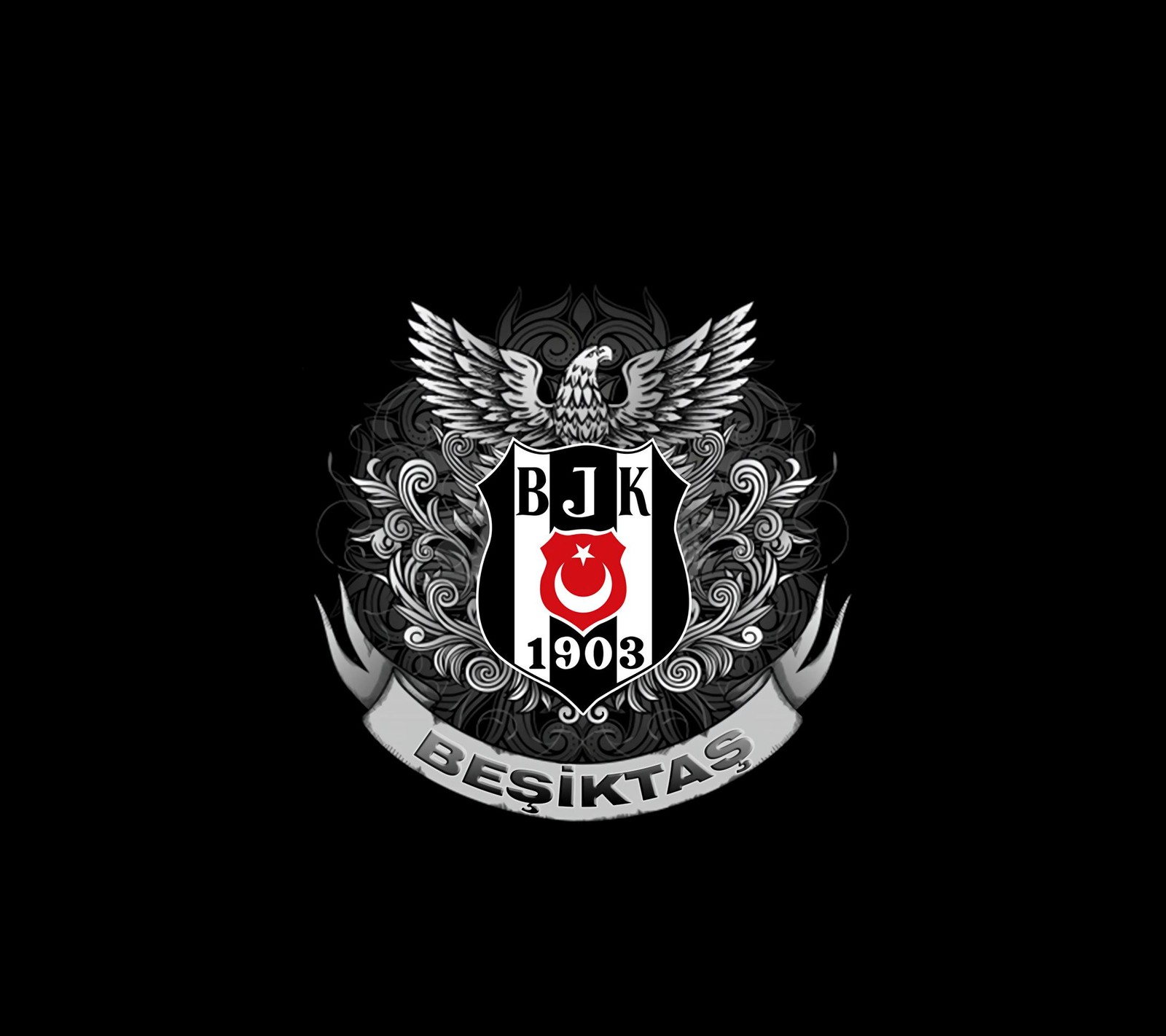 Скачать обои бешикташ, besiktas, bjk, кара картал, kara kartal