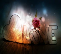 cool, cute, heart, love, love you wallpaper