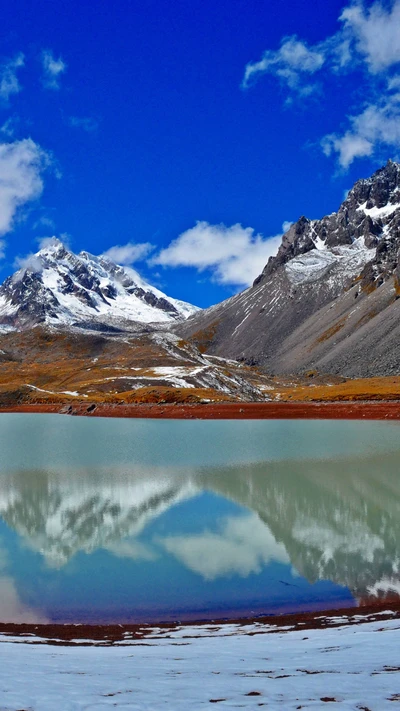 Majestic Mountain Reflections on a Serene Lake