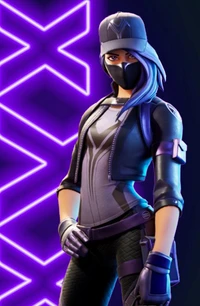 Fortnite: Remedy vs. Toxin in a Purple Glow