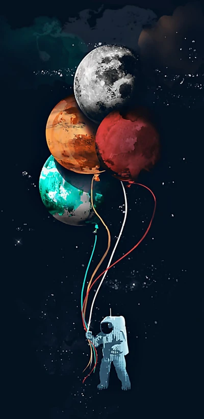 moon, universe, planet, planets