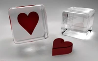 Corazones de Hielo: Un Símbolo de Amor Encerrado en Cristal