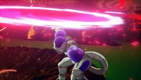 Frieza libère une attaque puissante dans Dragon Ball Z: Kakarot.