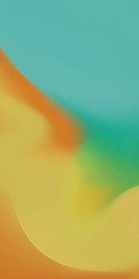 Vibrant Abstract Background Featuring Blue, Green, and Peach Hues