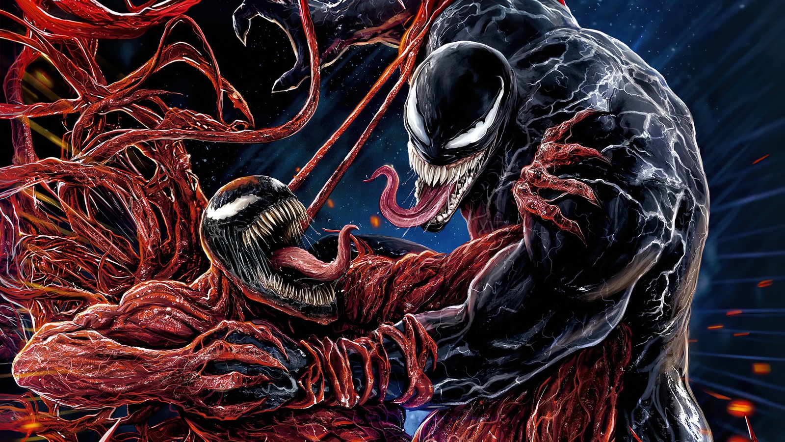 venom let there be carnage, movie, venom 2, marvel, poster wallpaper