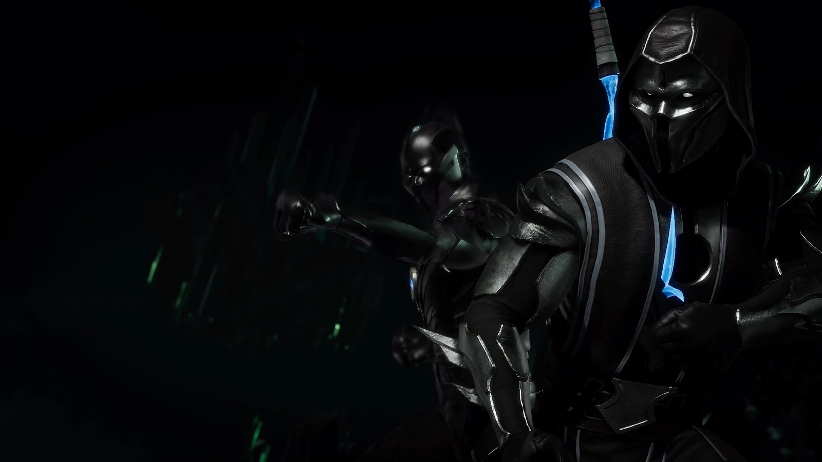 noob saibot, mortal kombat 11, video game wallpaper