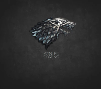 House Stark Emblem: Winter Is Coming