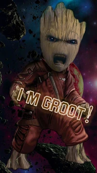 galaxie, groot, gardiens, je suis groot, i am groot