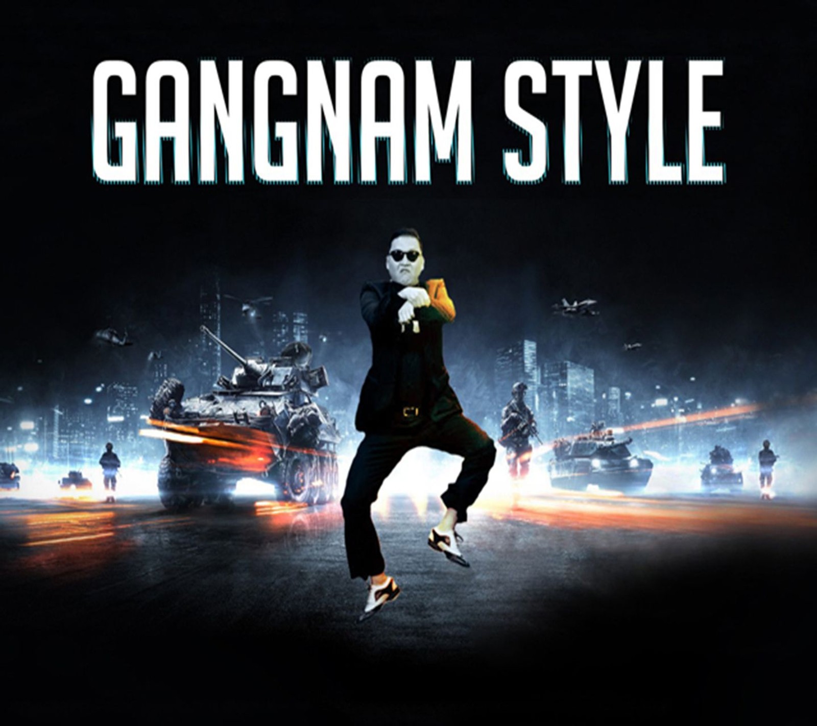 Arafed image of a man in a black suit and a yellow glove holding a gun (cool, dance, funny, gangman, gangman style)