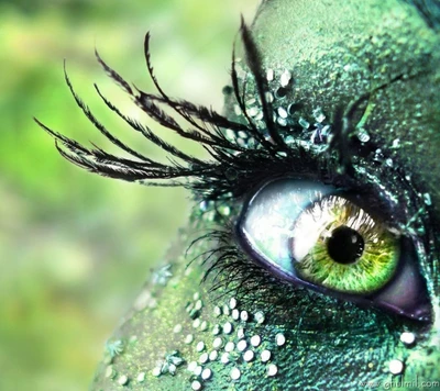 eye, green