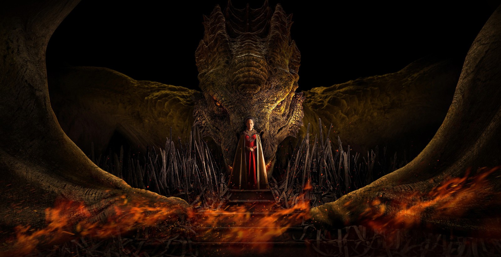 Скачать обои дом дракона, house of the dragon, сиракс, syrax, rhaenyra targaryens dragon