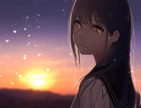 anime, space, anime music video, video, music wallpaper