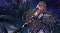 Jeanne d'Arc : Une Guerrière Rayonnante dans Fate Grand Order