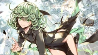 tatsumaki, one punch man, anime wallpaper