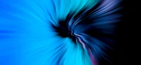 Vibrant Abstract Swirl in Blue and Black - OnePlus 8 Pro 4K Wallpaper