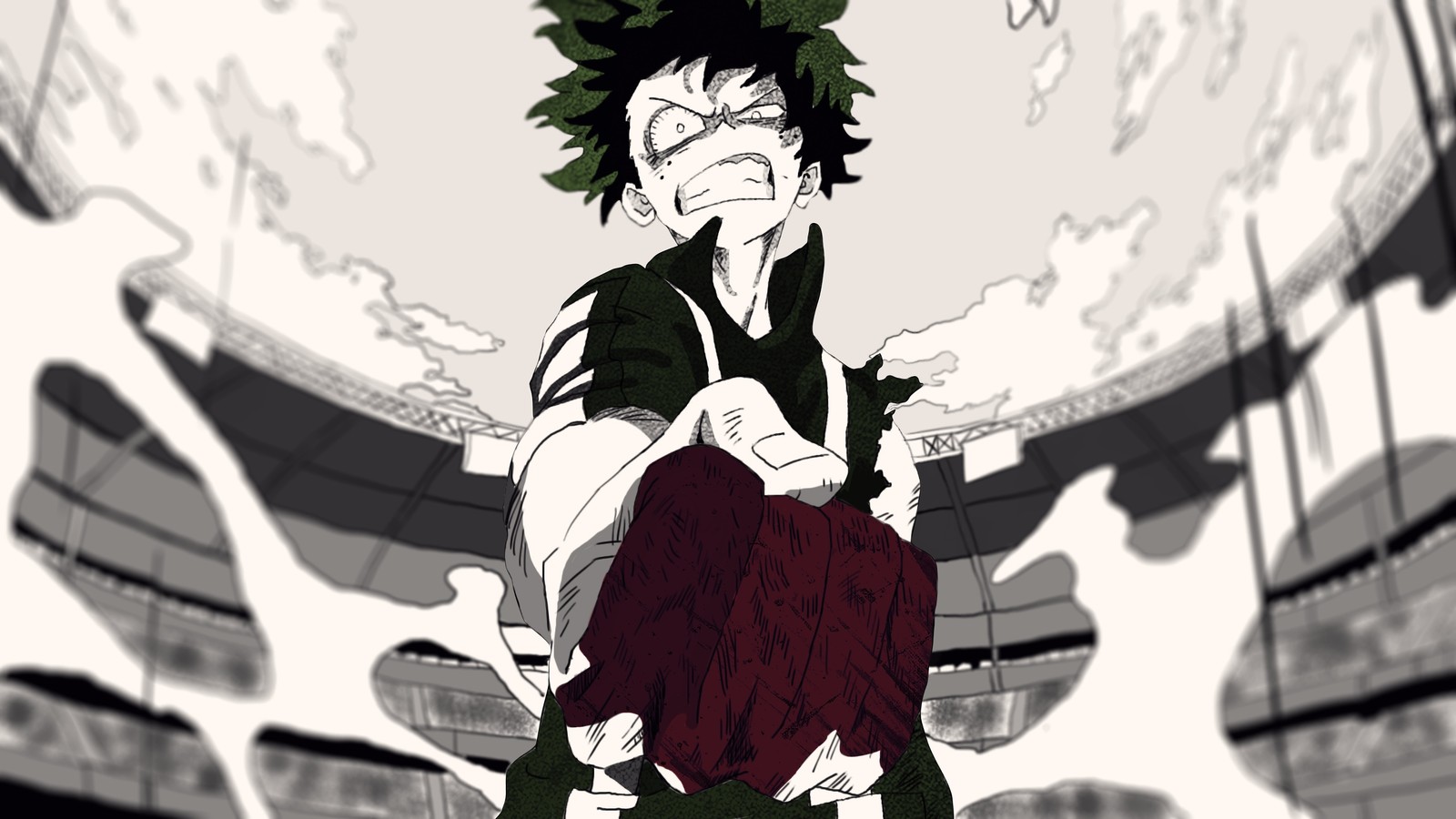 izuku midoriya, deku, boku no hero academia, my hero academia, anime wallpaper