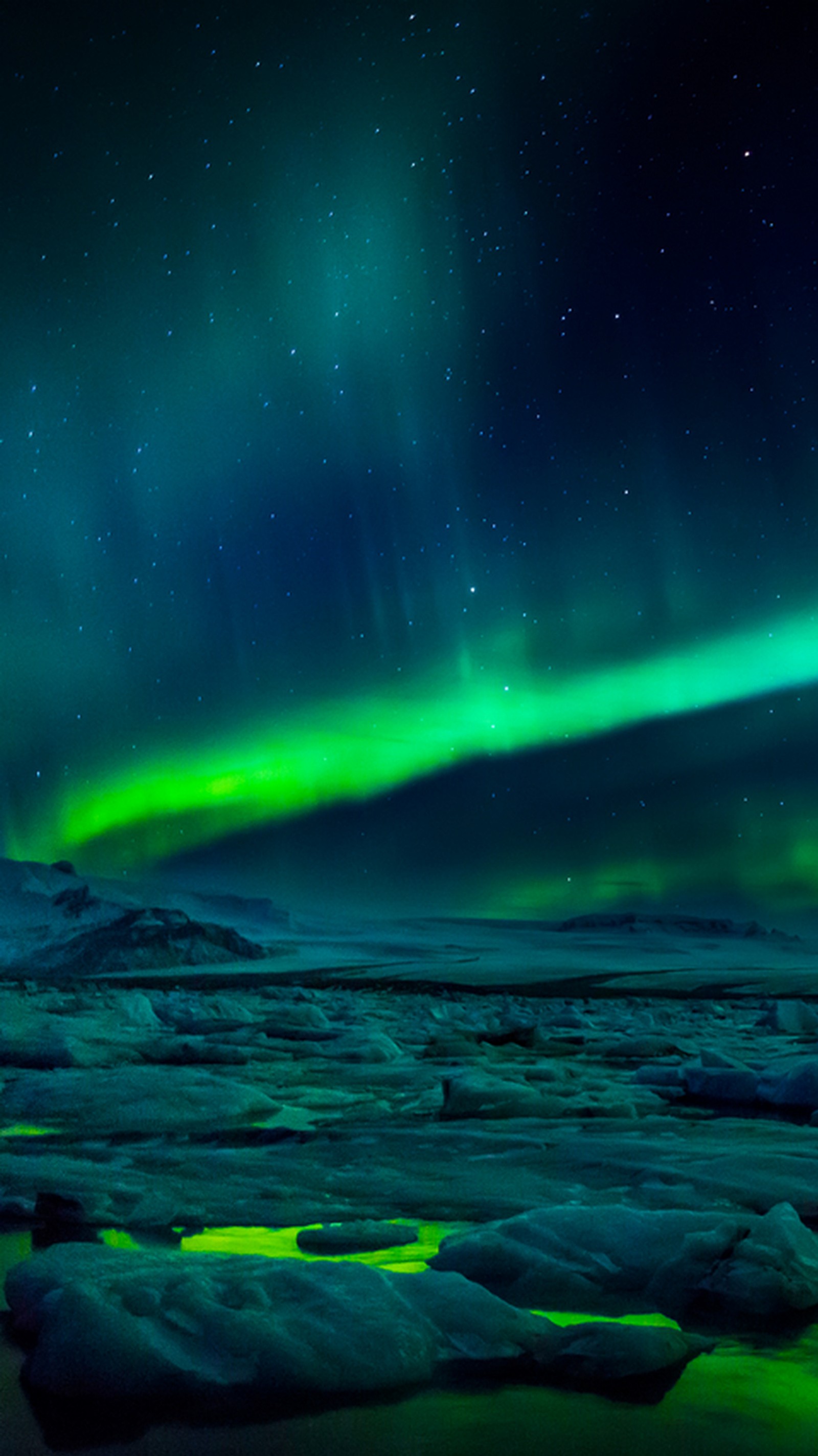 Lade aurora, schwarz, dunkel, standard, grün Hintergrund herunter