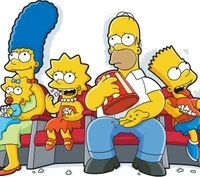 bart, homer, lisa, marge, simpsons