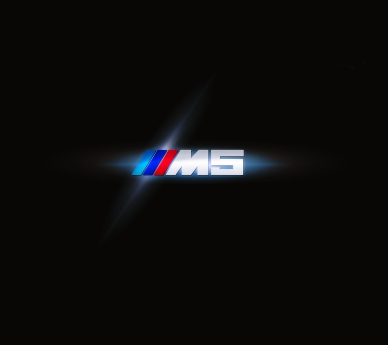 Логотип бмв на черном фоне (bmw m5 logo, cars logo, hd, м5, m5)