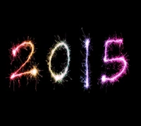 2015, christmas, firework, gold, happy