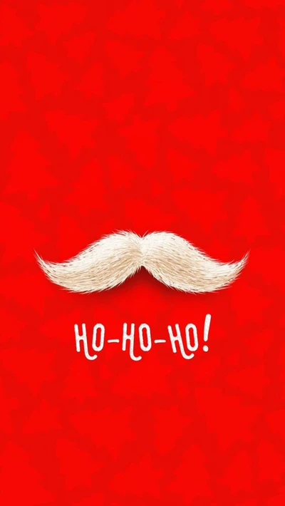 natal, ho ho ho, bigode do papai noel