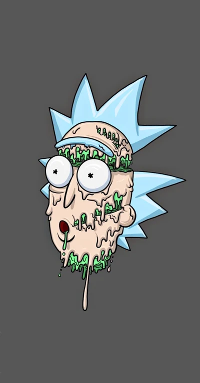 dibujar, grime, morty, pop, rick