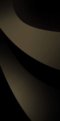 Abstract Grey and Beige Curves on a Black Background