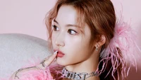 Minatozaki Sana: Fesselnde Eleganz und K-Pop Glamour