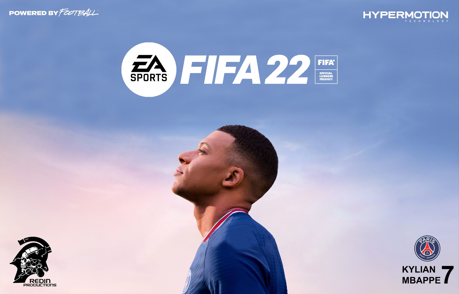 Скачать обои фифа 22, fifa 22, килиан мбаппе, компьютерные игры, футболист