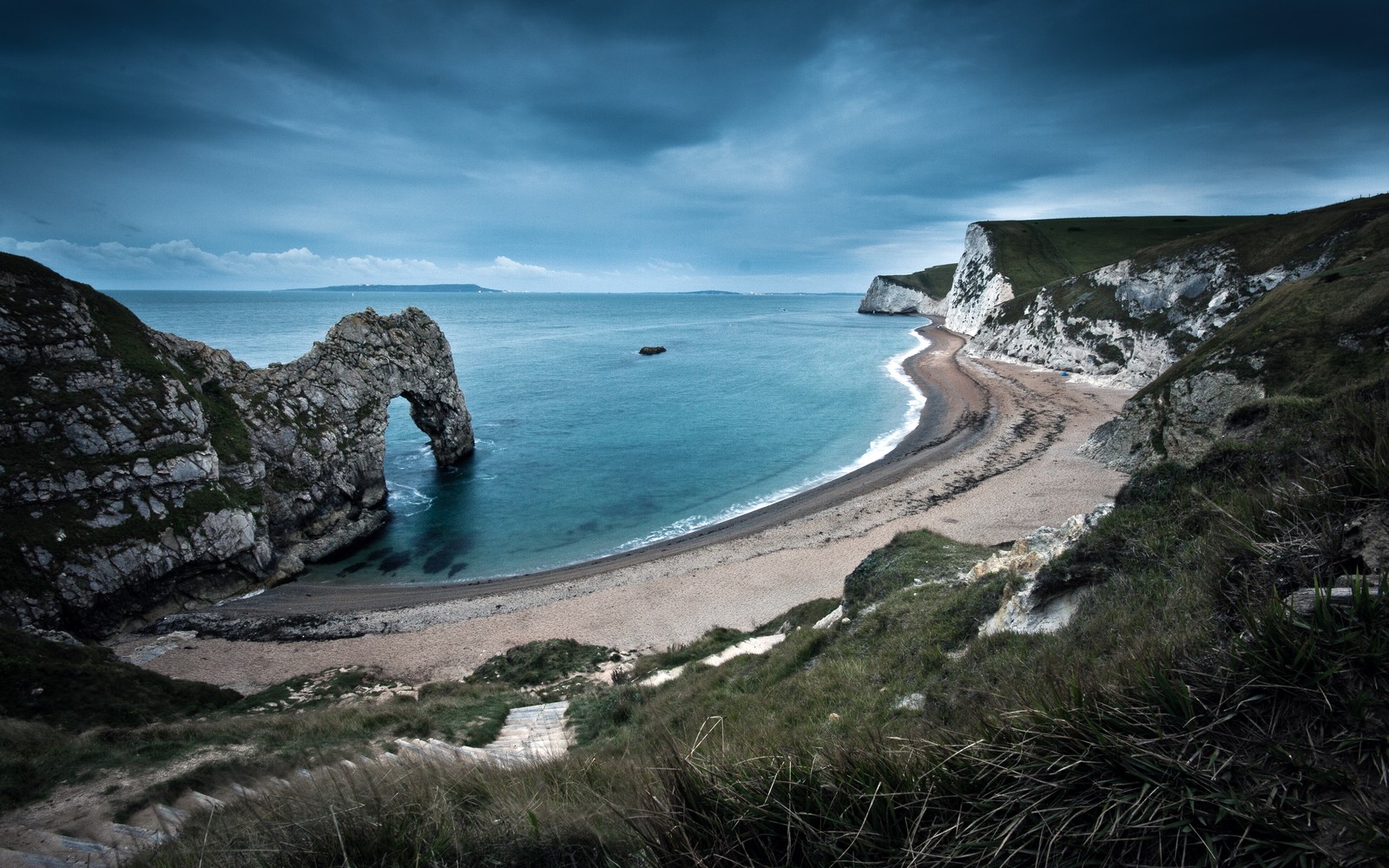 Скачать обои дёрдл дор, durdle door, скальная формация, юрский берег, англия