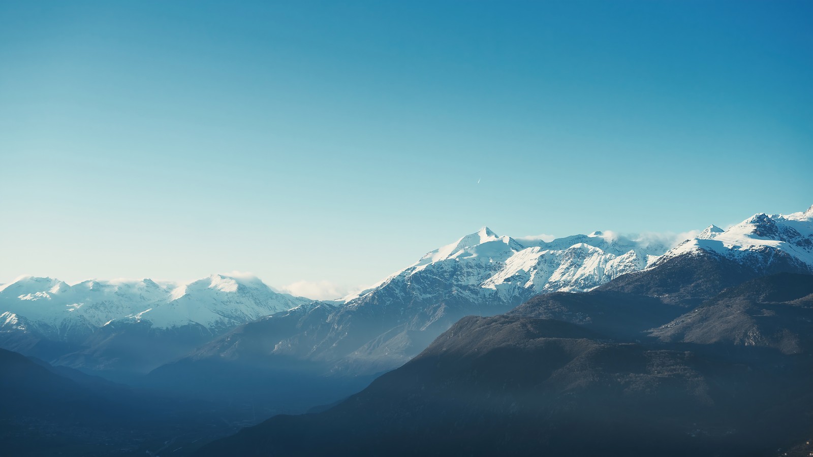 Descargar fondo de pantalla montaña, cielo