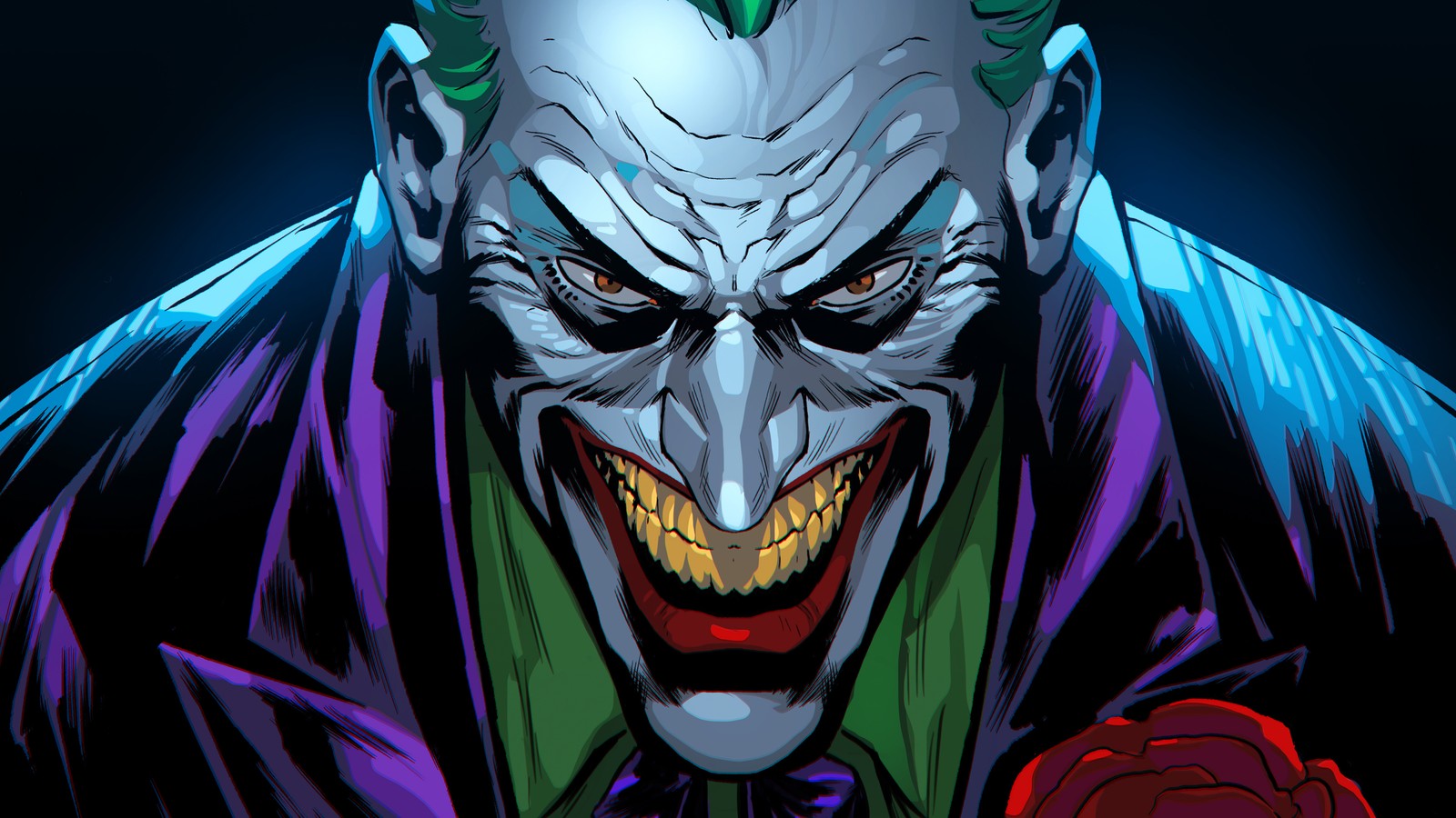 Скачать обои джокер, joker, dc comics, комиксы