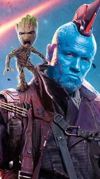 baby groot, movies, yondu