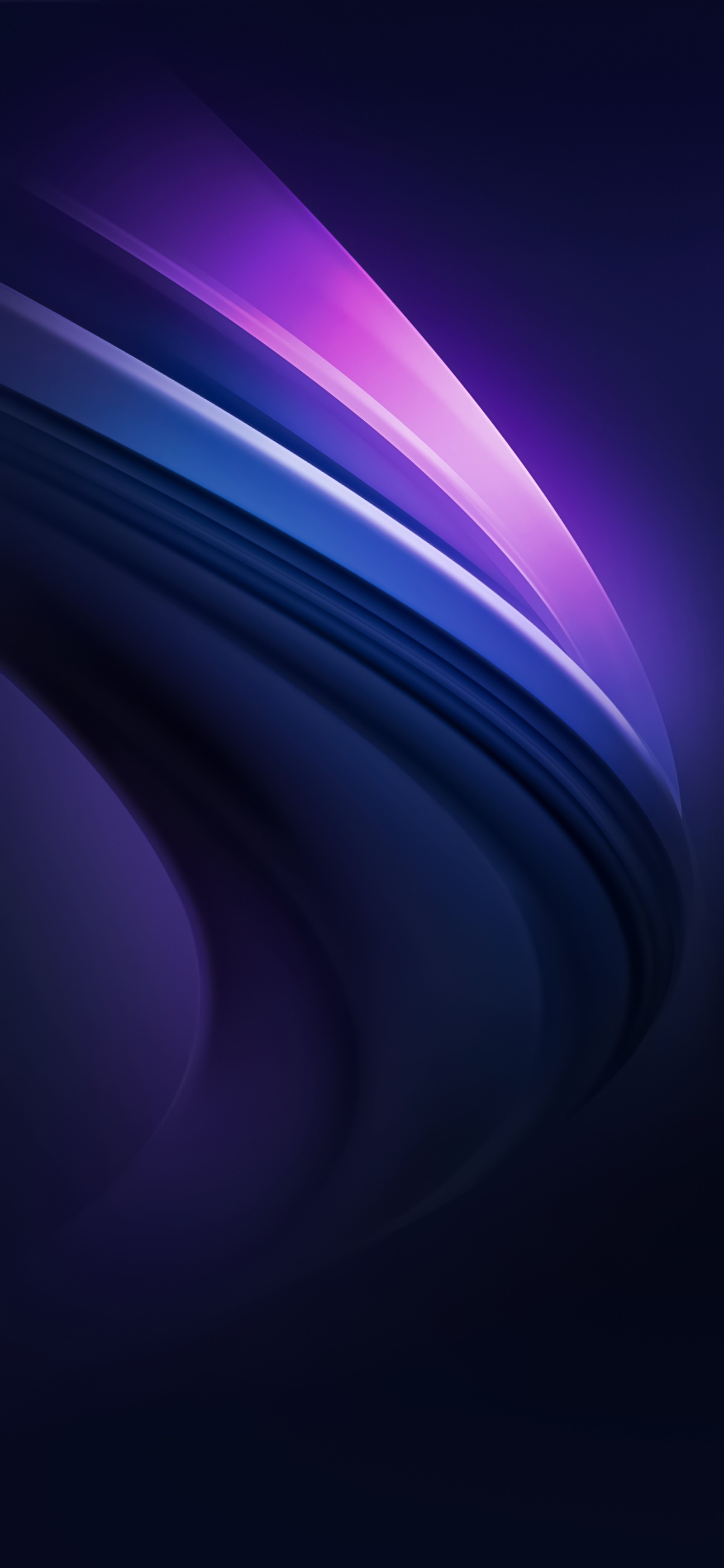 Um close de um fundo abstrato roxo e azul com um design curvado (abej, abstrato, beograd, azul, vivo iqoo neo)