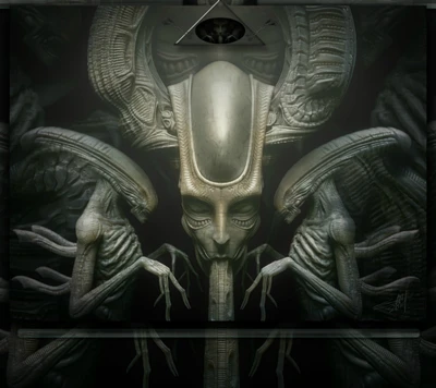 extraterrestre, art, giger