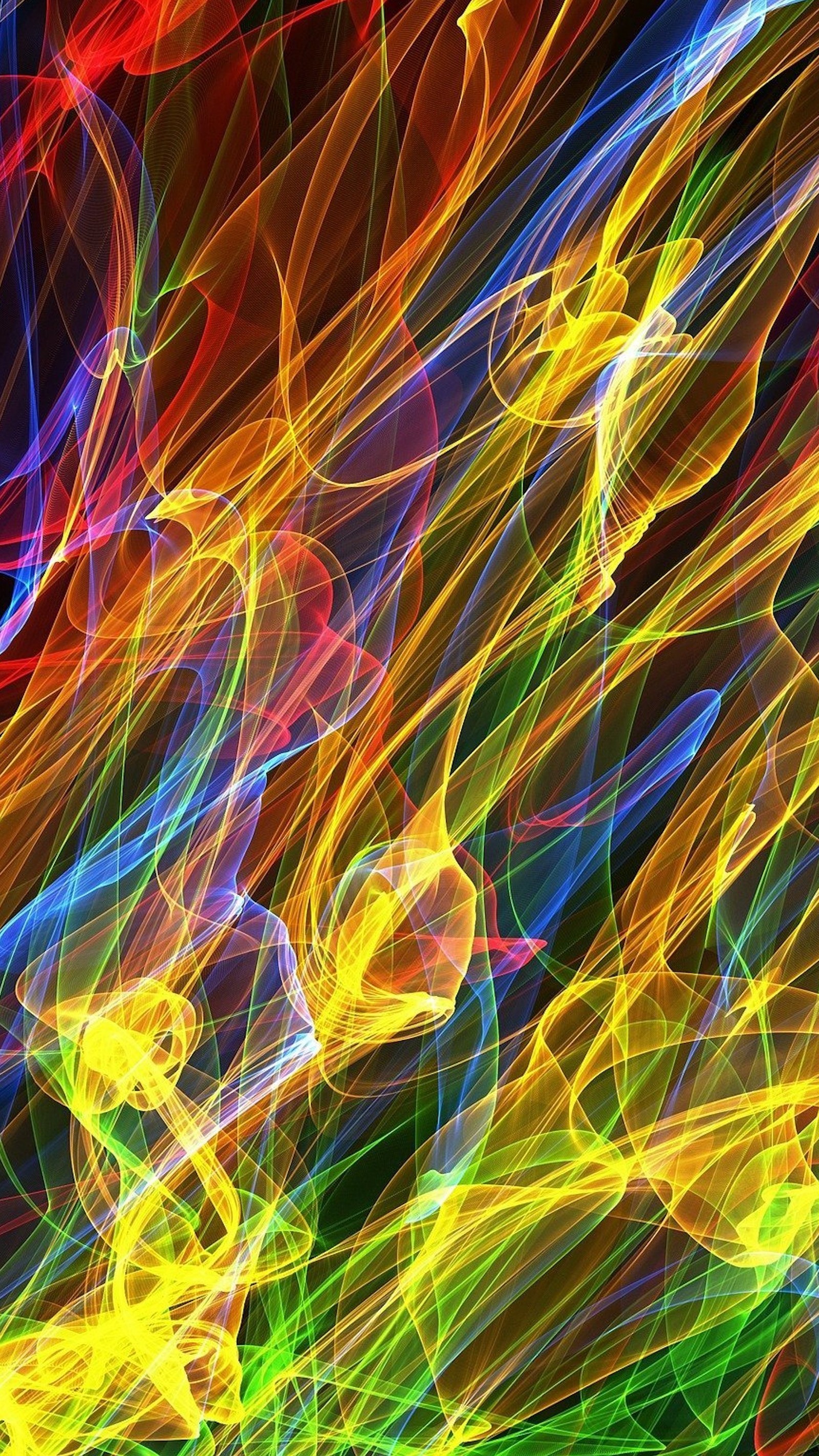 Abstract photograph of a colorful background of light streaks (mn, xr)