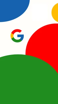 google, colors, logo, abstract, minimal