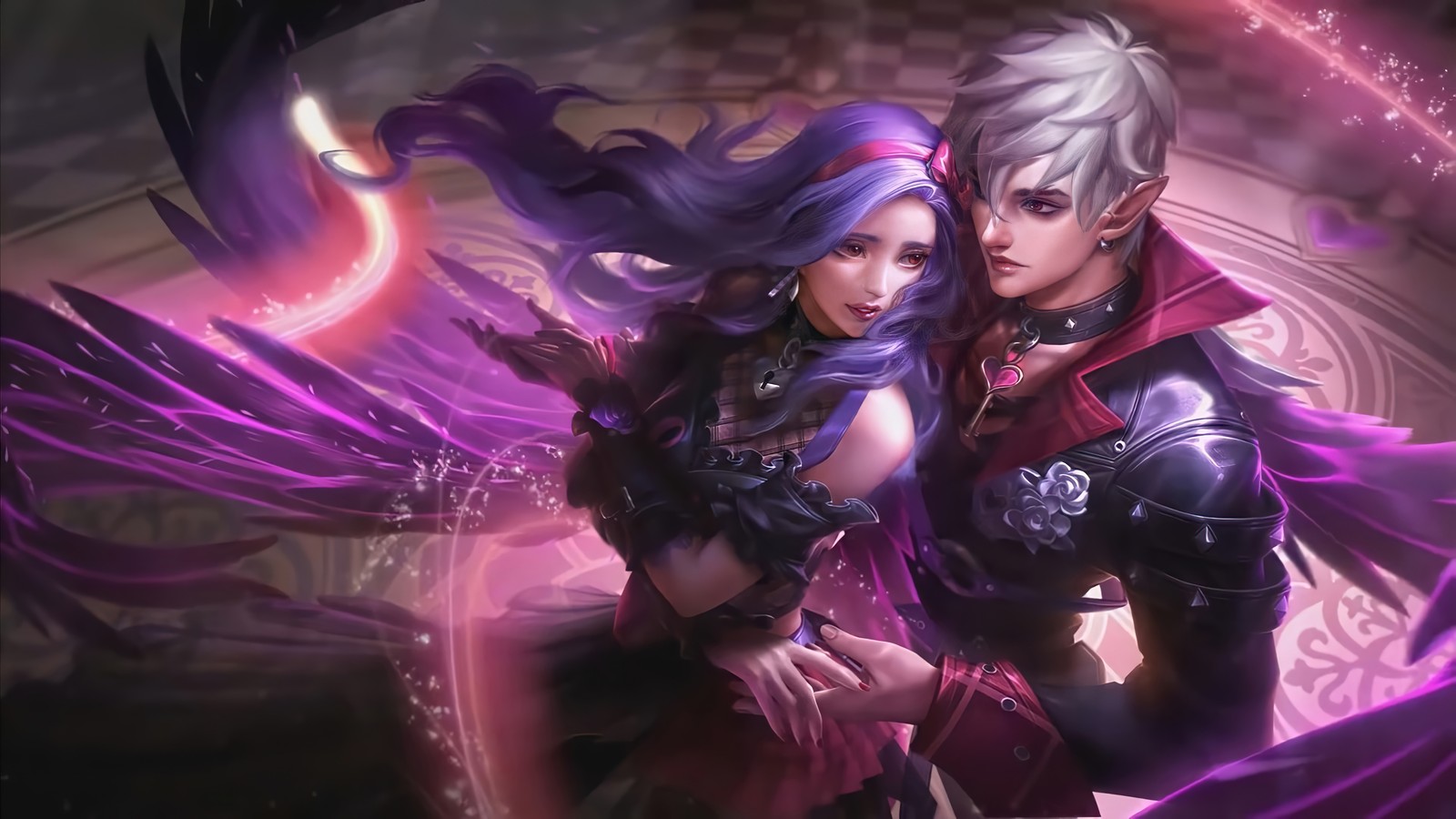 Lade cecilia, cecilion, carmilla, phantom count and countess, mobile legends Hintergrund herunter