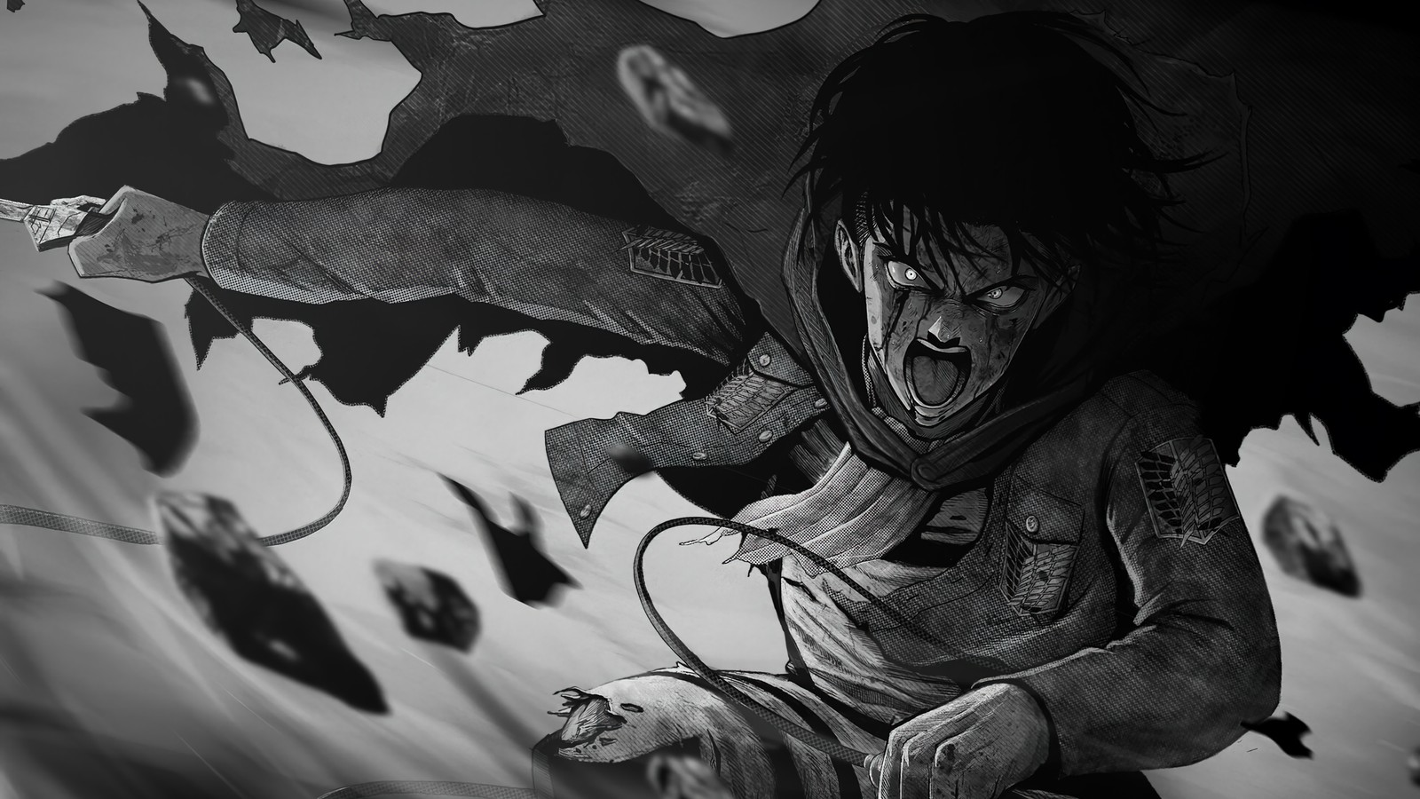 levi ackerman, attack on titan, shingeki no kyojin, aot, snk wallpaper